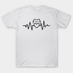 Cat Heartbeat T-Shirt